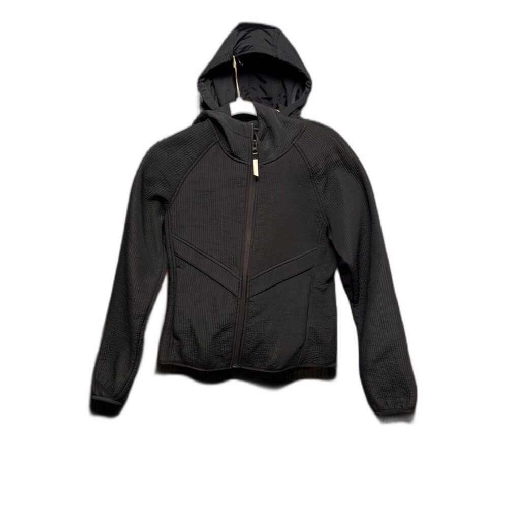 Nike Tech Pack Black Mixed Media Full Zip Hooded Jacket XS Techwear Streetwear - Picture 2 of 7